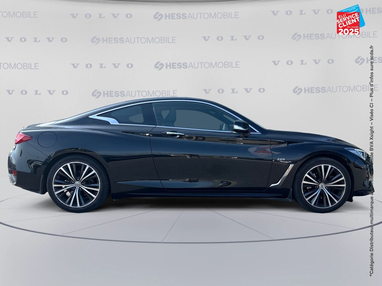Véhicule d'occasion INFINITI Q60 COUPE 2.0T 211CH PREMIUM SIEGE CHAUF CAMERA GPS chez Renault Colmar