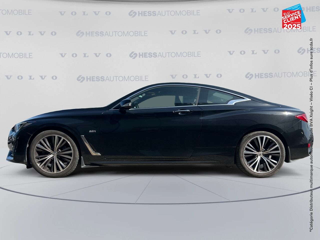 Véhicule d'occasion INFINITI Q60 COUPE 2.0T 211CH PREMIUM SIEGE CHAUF CAMERA GPS chez Renault Colmar