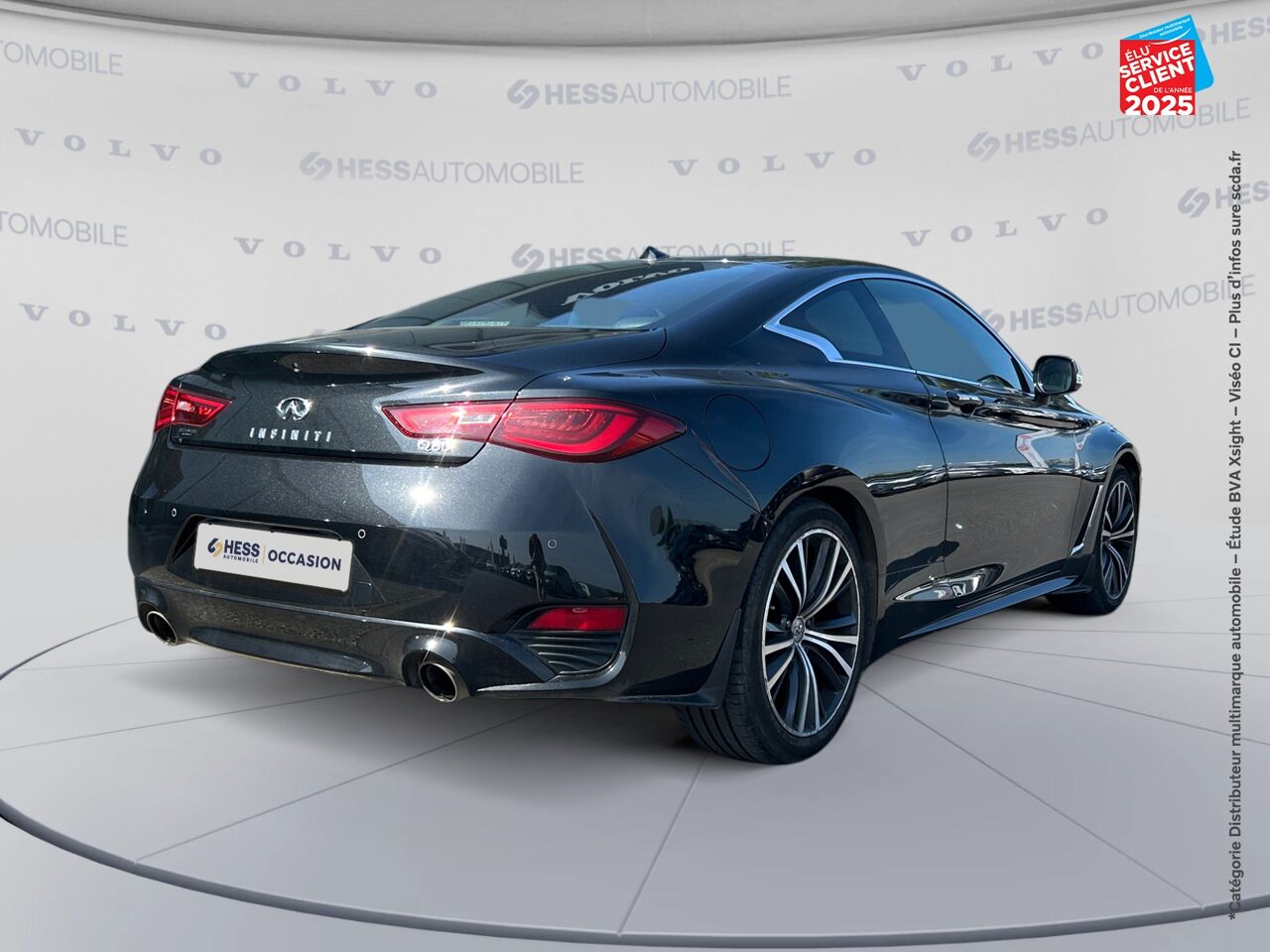 Véhicule d'occasion INFINITI Q60 COUPE 2.0T 211CH PREMIUM SIEGE CHAUF CAMERA GPS chez Renault Colmar