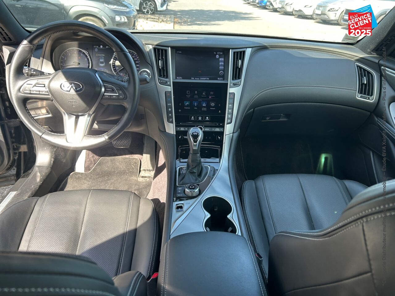 Véhicule d'occasion INFINITI Q60 COUPE 2.0T 211CH PREMIUM SIEGE CHAUF CAMERA GPS chez Renault Colmar