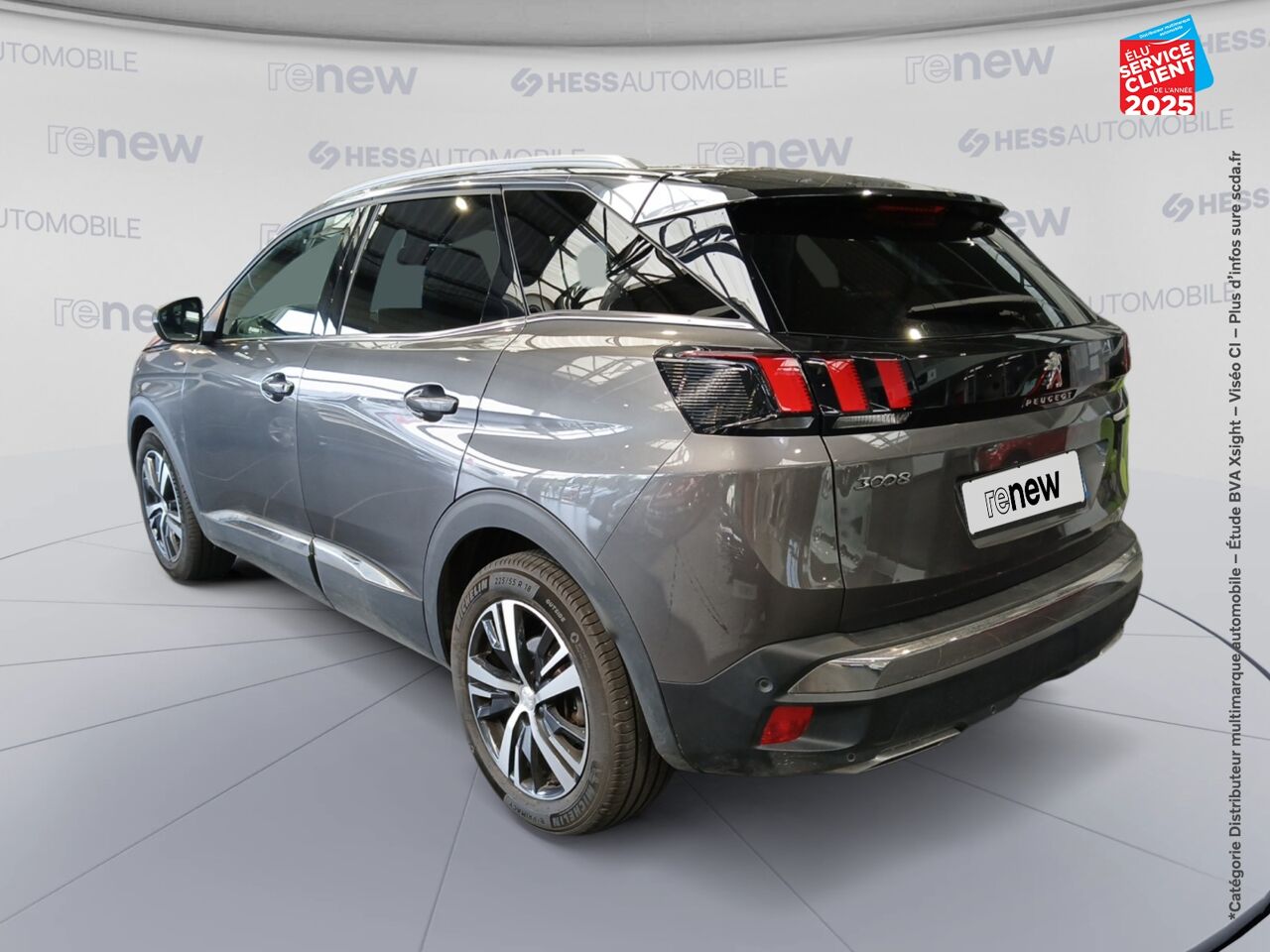 Véhicule d'occasion PEUGEOT 3008 1.2 PURETECH 130CH S/S GT EAT8 GPS chez Toyota Thionville