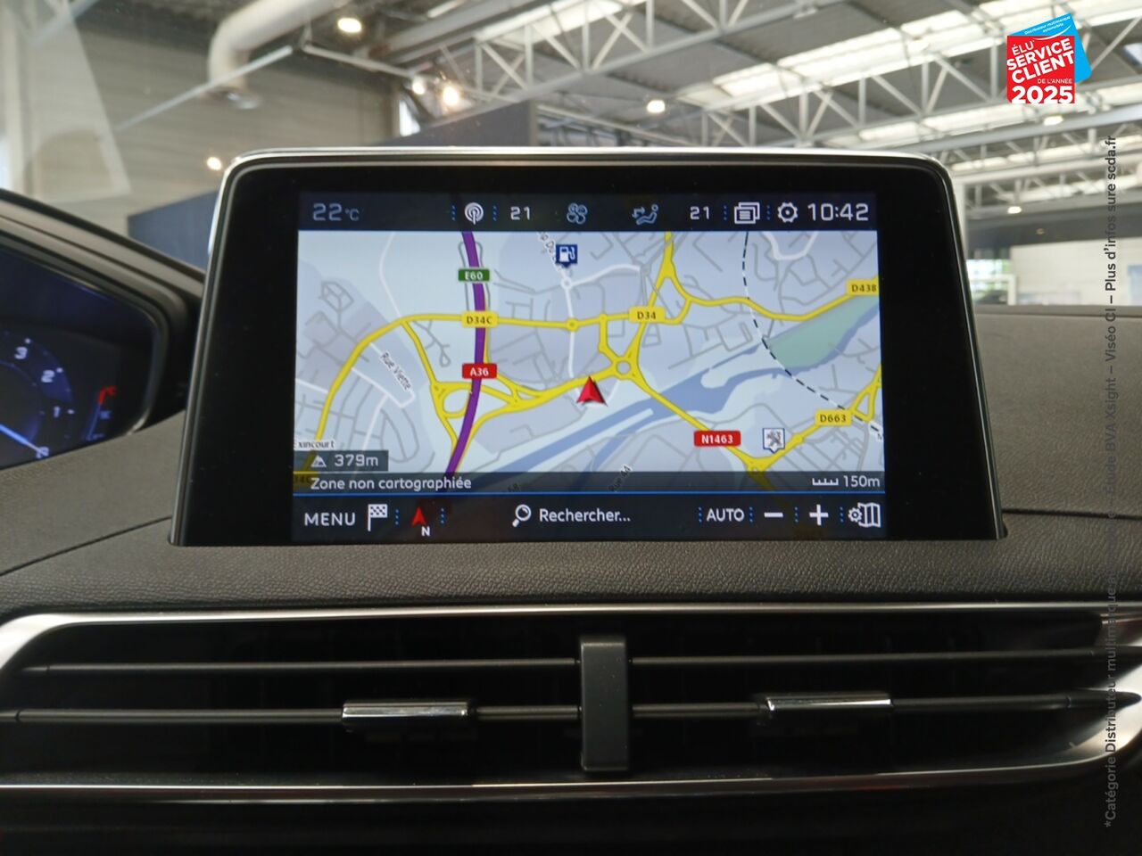 Véhicule d'occasion PEUGEOT 3008 1.2 PURETECH 130CH S/S GT EAT8 GPS chez Toyota Thionville