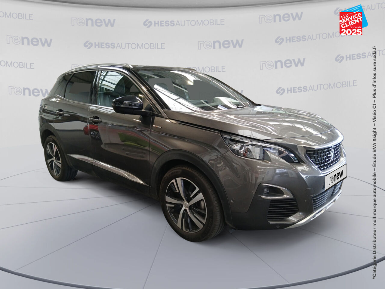 Véhicule d'occasion PEUGEOT 3008 1.2 PURETECH 130CH S/S GT EAT8 GPS chez Toyota Thionville