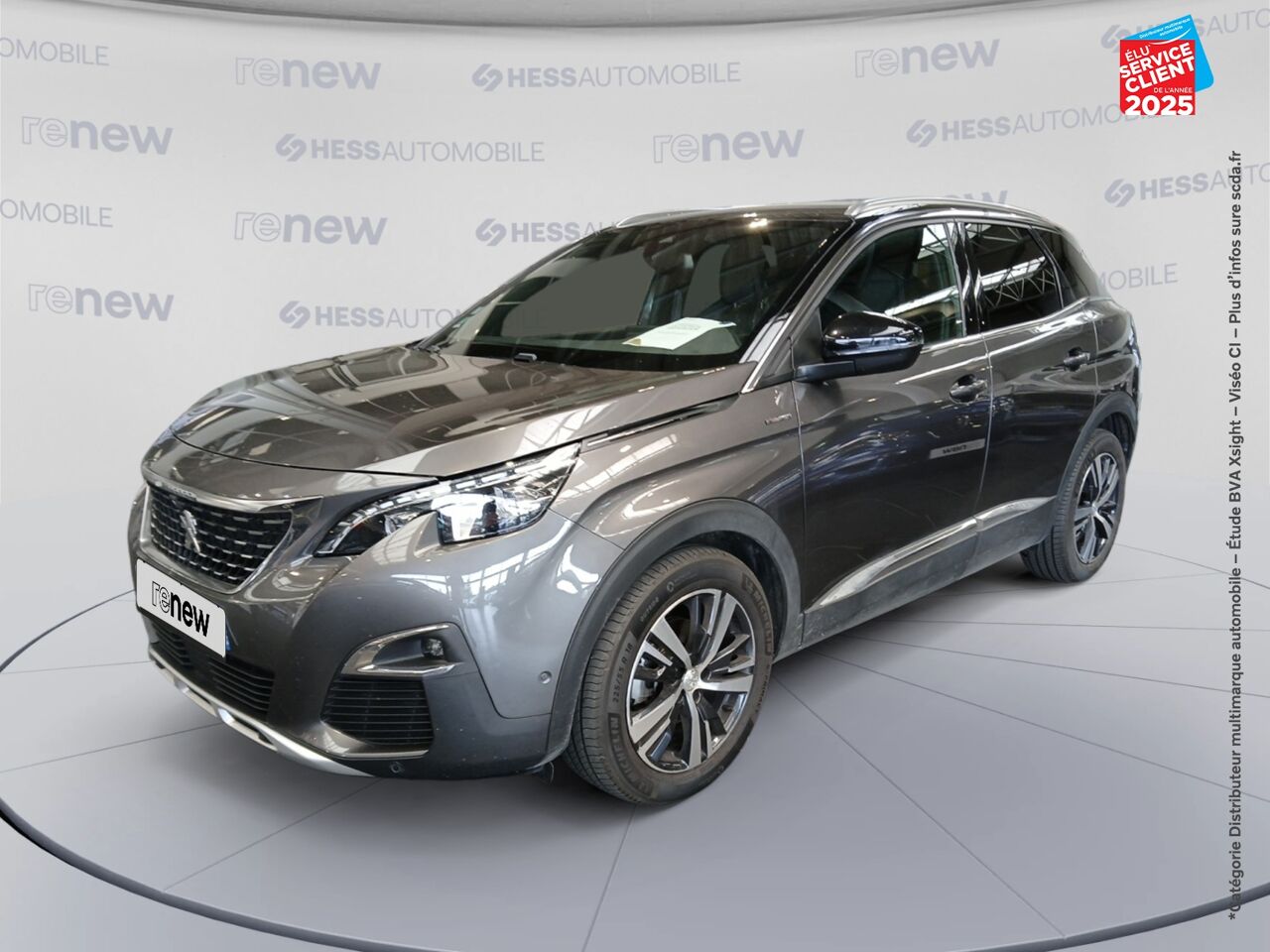 Véhicule d'occasion PEUGEOT 3008 1.2 PURETECH 130CH S/S GT EAT8 GPS chez Toyota Thionville