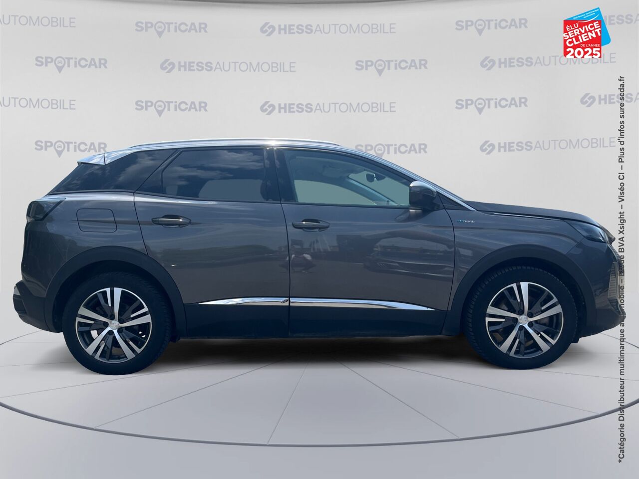 Véhicule d'occasion PEUGEOT 3008 HYBRID 225CH ALLURE PACK E-EAT8 chez Peugeot Hirson