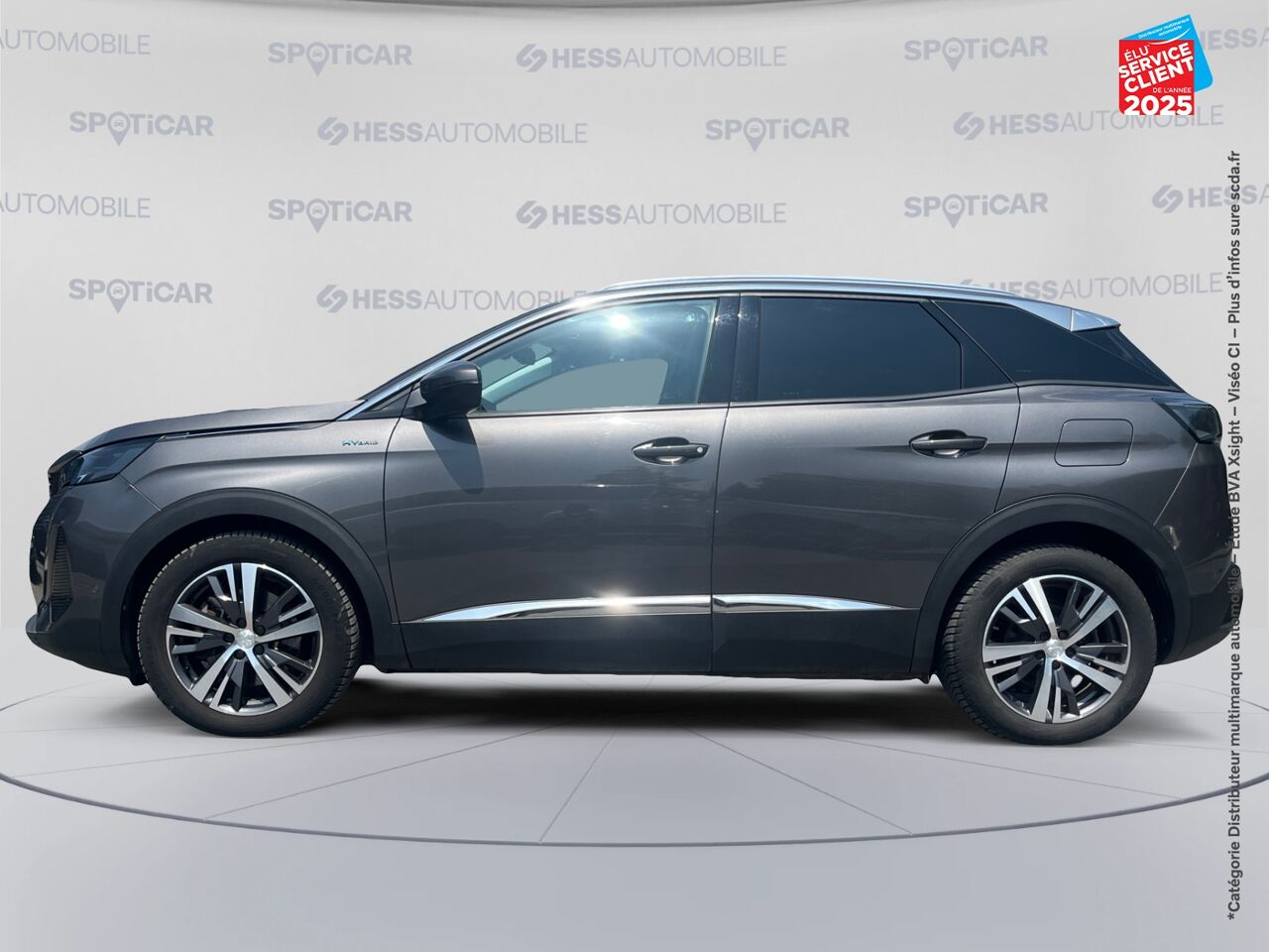 Véhicule d'occasion PEUGEOT 3008 HYBRID 225CH ALLURE PACK E-EAT8 chez Peugeot Hirson