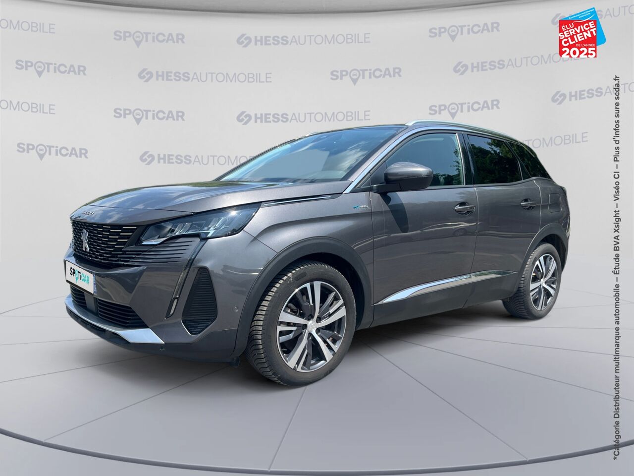 Véhicule d'occasion PEUGEOT 3008 HYBRID 225CH ALLURE PACK E-EAT8 chez Peugeot Hirson