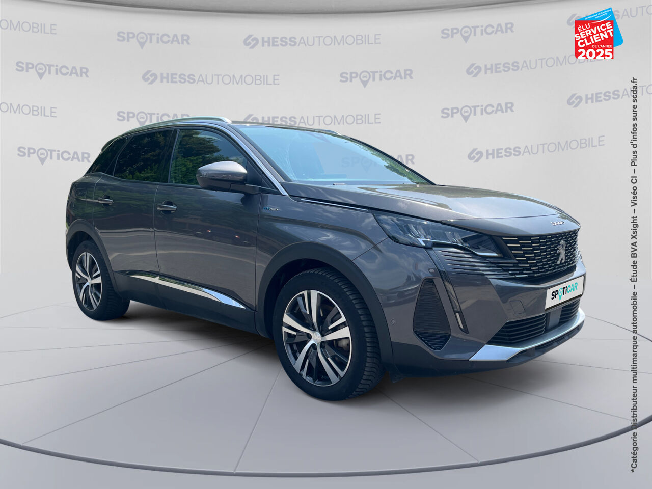 Véhicule d'occasion PEUGEOT 3008 HYBRID 225CH ALLURE PACK E-EAT8 chez Peugeot Hirson