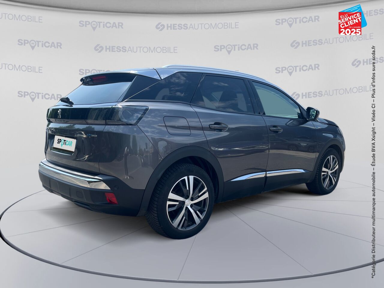 Véhicule d'occasion PEUGEOT 3008 HYBRID 225CH ALLURE PACK E-EAT8 chez Peugeot Hirson