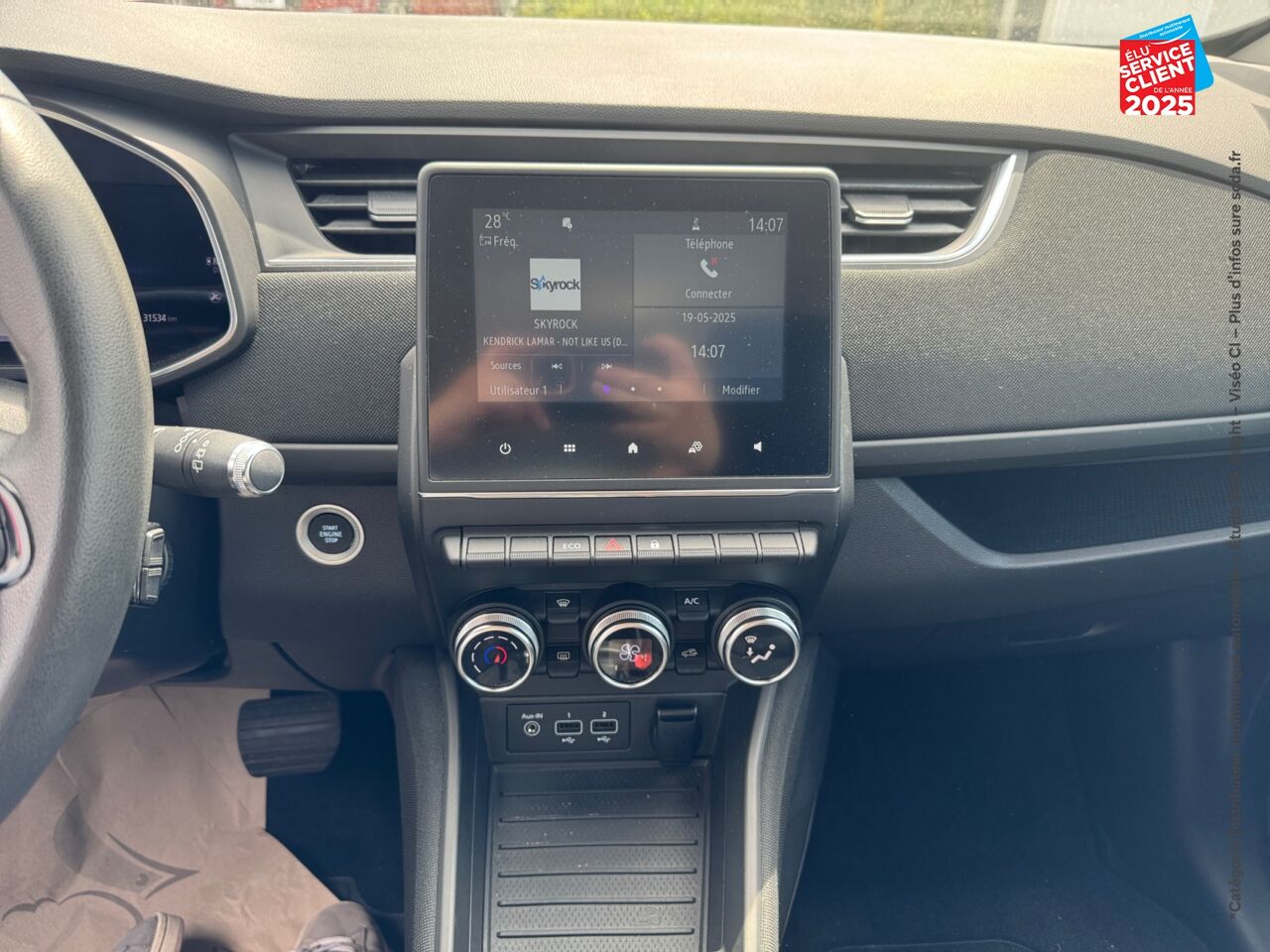 Véhicule d'occasion RENAULT ZOE LIFE CHARGE NORMALE R110 - 20 chez Renault Colmar
