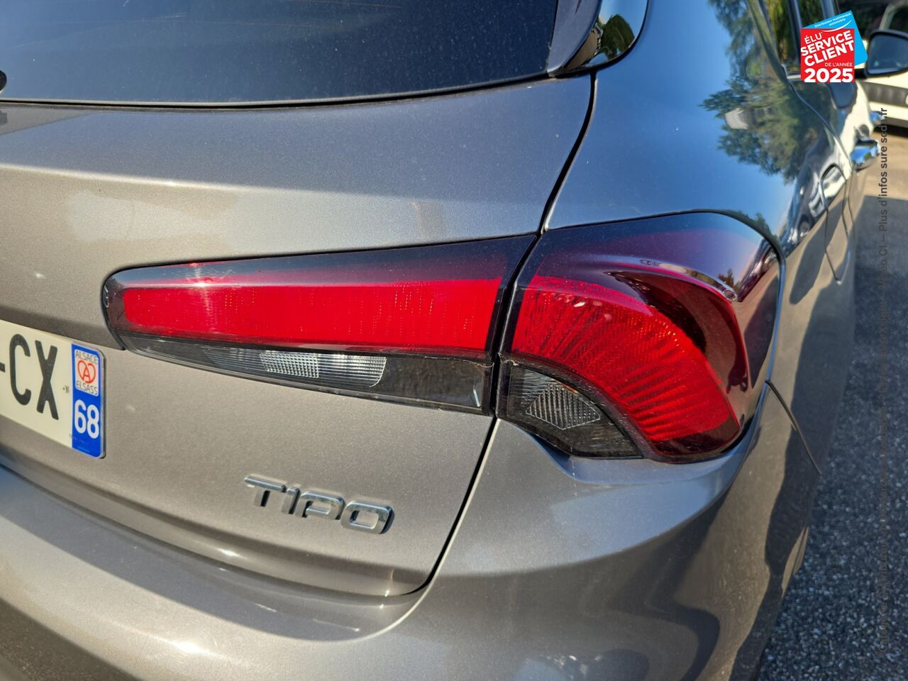 Véhicule d'occasion FIAT TIPO 1.4 95CH S/S LOUNGE MY19 5P CAMERA GPS chez Hyundai Chalons
