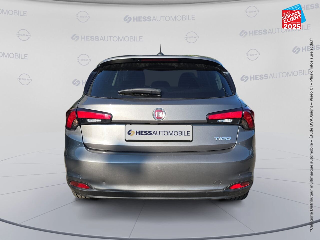 Véhicule d'occasion FIAT TIPO 1.4 95CH S/S LOUNGE MY19 5P CAMERA GPS chez Hyundai Chalons