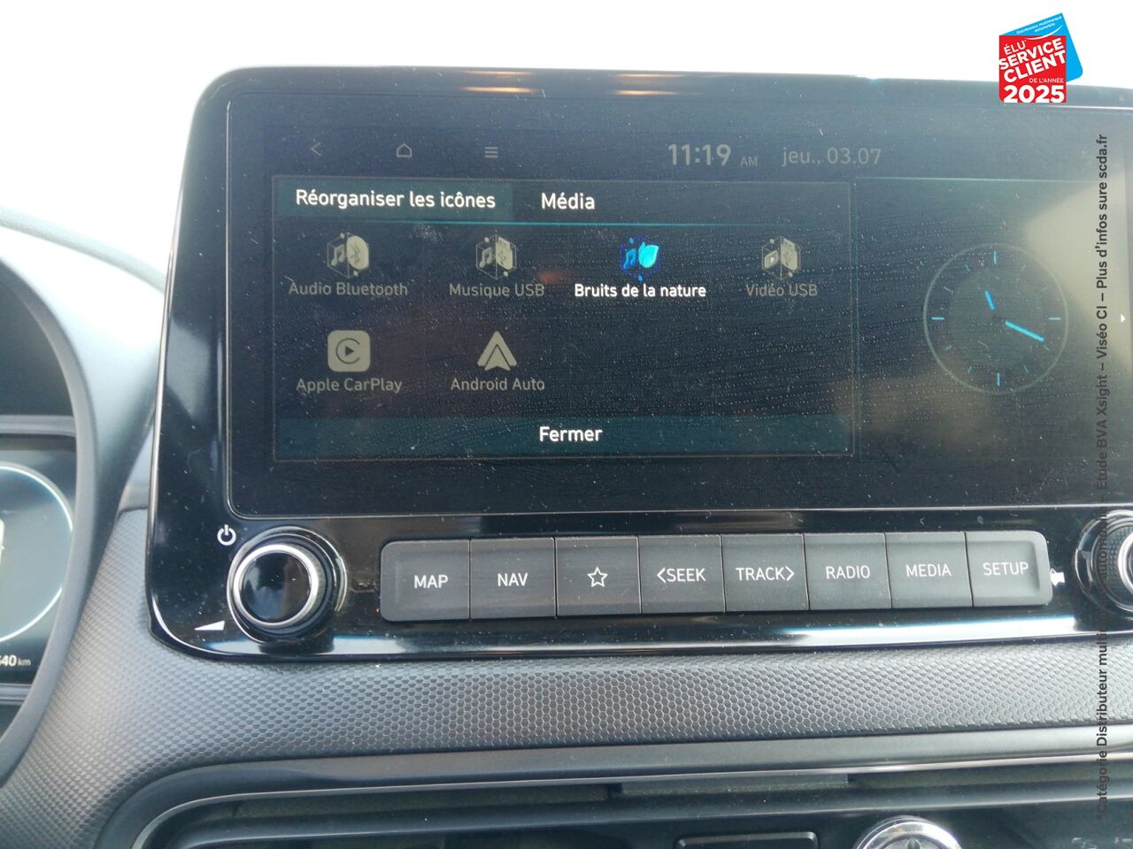 Véhicule d'occasion HYUNDAI KONA 1.6 CRDI 136CH HYBRID 48V CREATIVE chez Hyundai Chalons