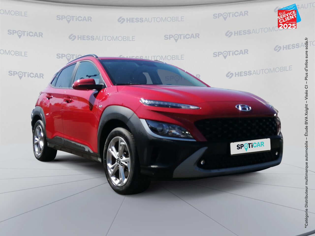 Véhicule d'occasion HYUNDAI KONA 1.6 CRDI 136CH HYBRID 48V CREATIVE chez Toyota Thionville