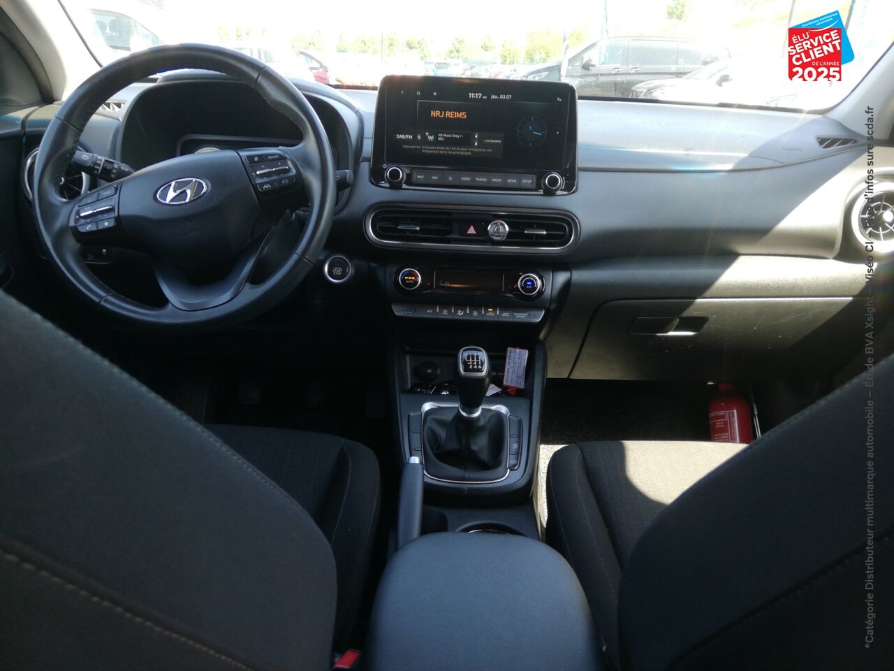 Véhicule d'occasion HYUNDAI KONA 1.6 CRDI 136CH HYBRID 48V CREATIVE chez Hyundai Chalons
