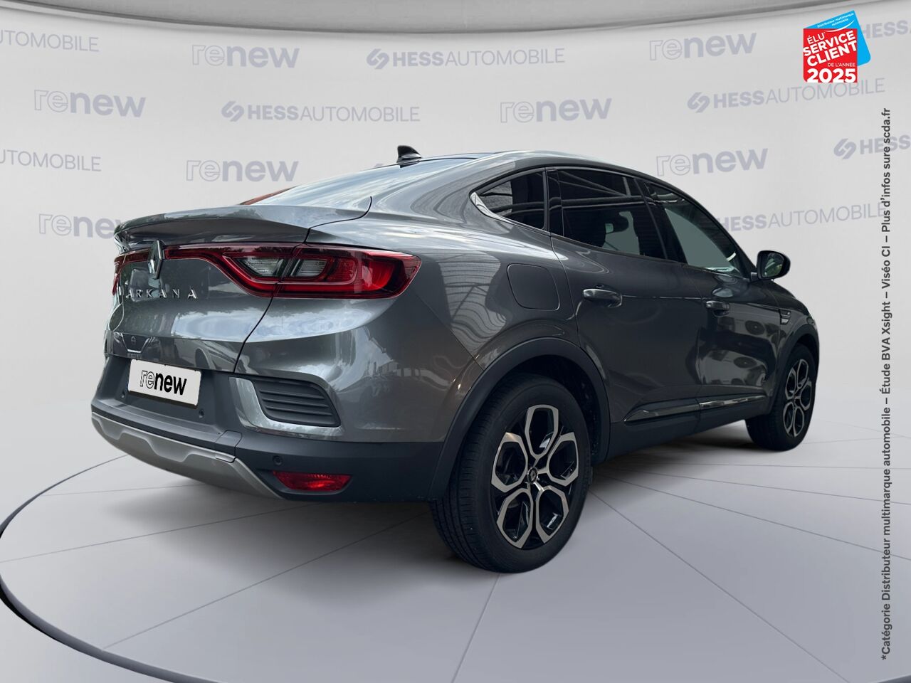 Véhicule d'occasion RENAULT ARKANA 1.3 TCE MILD HYBRID 140CH TECHNO EDC -22 CAMERA chez Renault Belfort