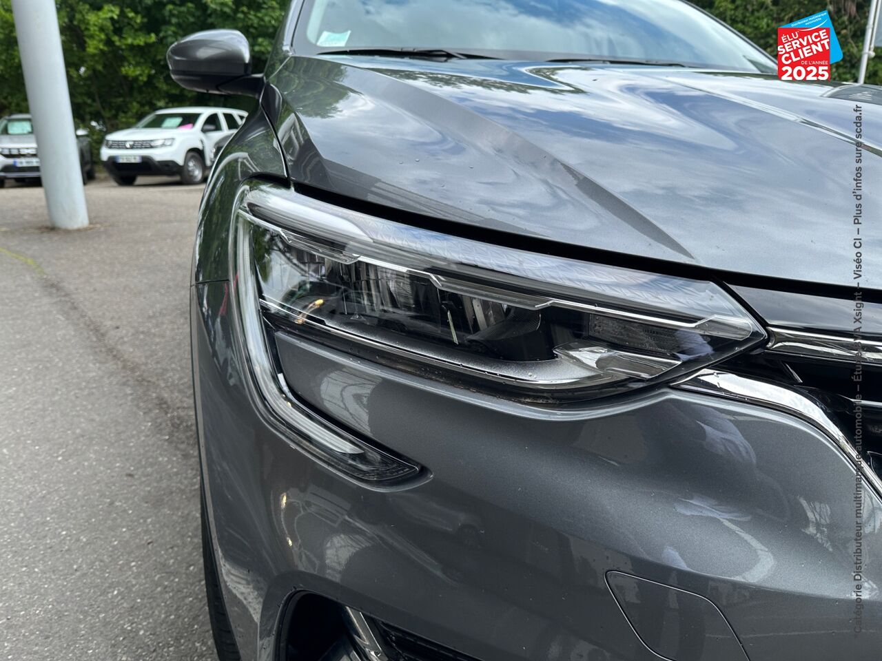Véhicule d'occasion RENAULT ARKANA 1.3 TCE MILD HYBRID 140CH TECHNO EDC -22 CAMERA chez Renault Belfort