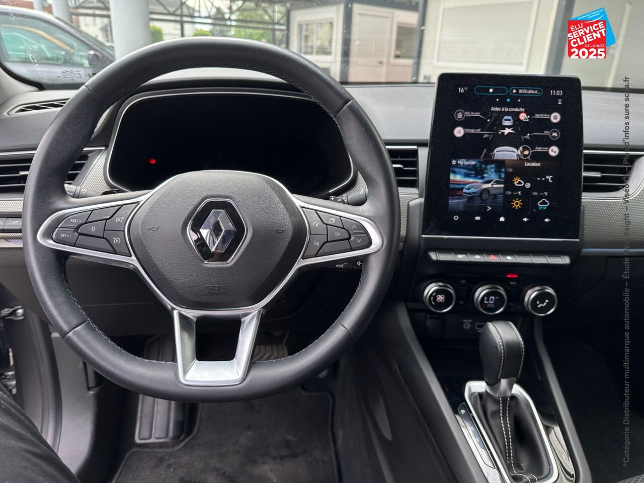 Véhicule d'occasion RENAULT ARKANA 1.3 TCE MILD HYBRID 140CH TECHNO EDC -22 CAMERA chez Renault Belfort