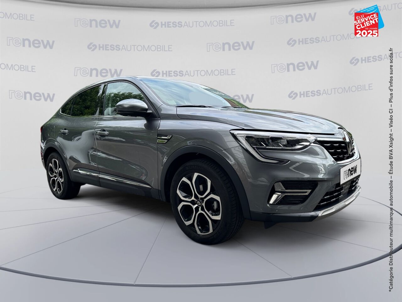 Véhicule d'occasion RENAULT ARKANA 1.3 TCE MILD HYBRID 140CH TECHNO EDC -22 CAMERA chez Renault Belfort