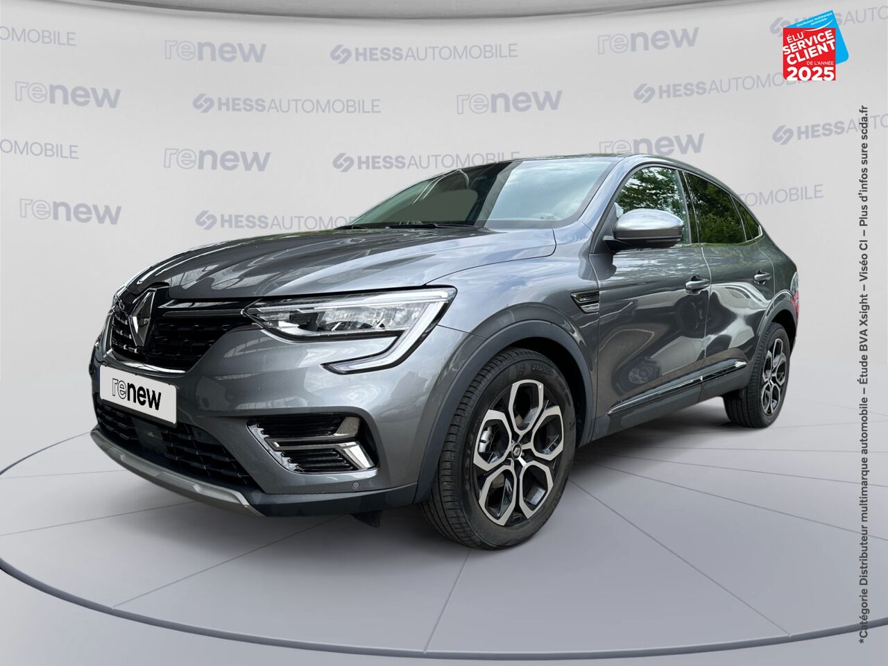 Véhicule d'occasion RENAULT ARKANA 1.3 TCE MILD HYBRID 140CH TECHNO EDC -22 CAMERA chez Renault Belfort