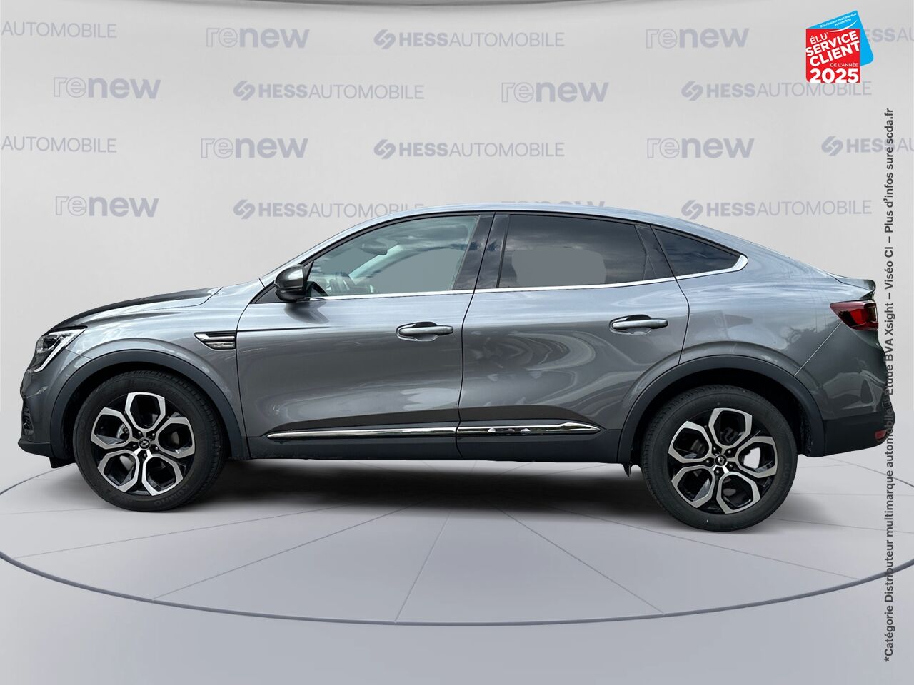 Véhicule d'occasion RENAULT ARKANA 1.3 TCE MILD HYBRID 140CH TECHNO EDC -22 CAMERA chez Renault Belfort