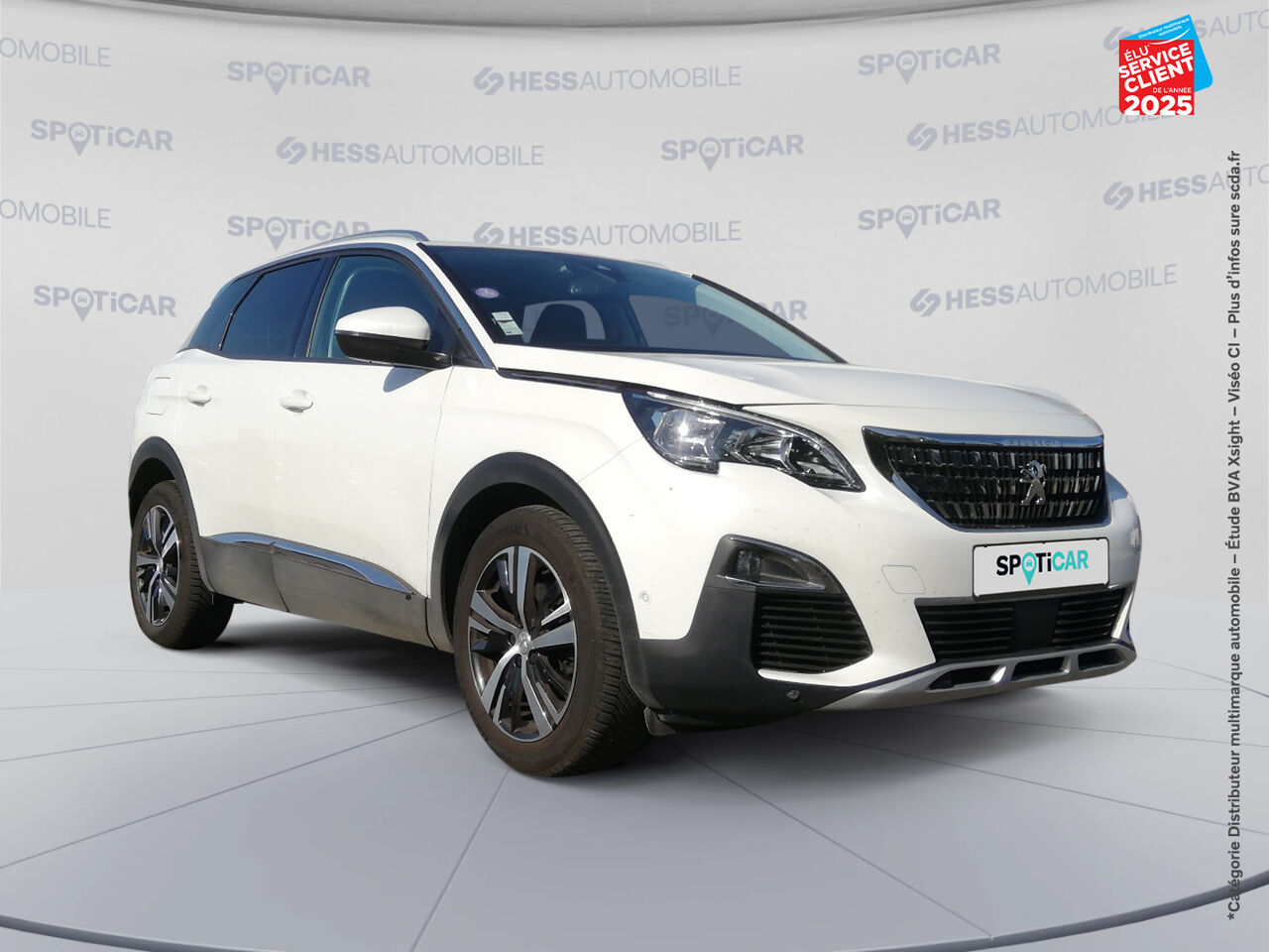 Véhicule d'occasion PEUGEOT 3008 1.2 PURETECH 130CH S/S ALLURE chez Nissan Montbéliard