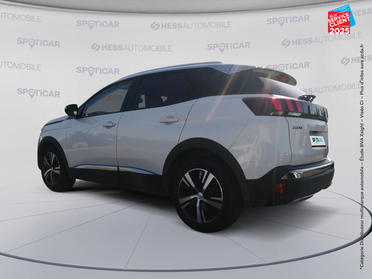 Véhicule d'occasion PEUGEOT 3008 1.2 PURETECH 130CH S/S ALLURE chez Nissan Montbéliard