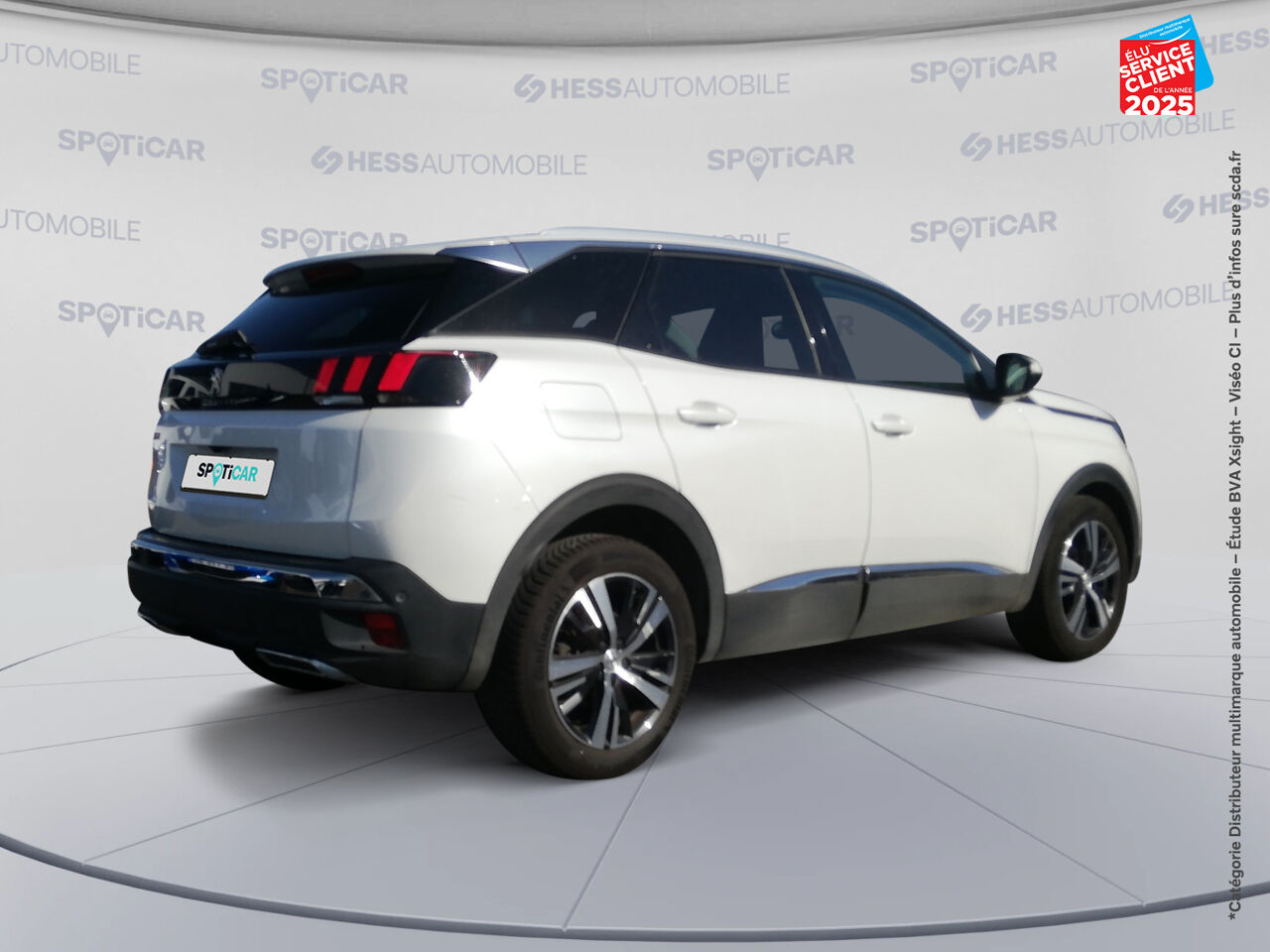 Véhicule d'occasion PEUGEOT 3008 1.2 PURETECH 130CH S/S ALLURE chez Nissan Montbéliard