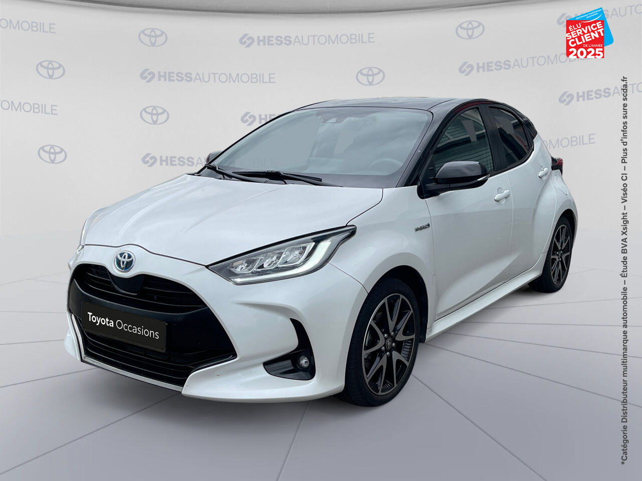Véhicule d'occasion TOYOTA YARIS 116H COLLECTION 5P chez Toyota Saint Dizier