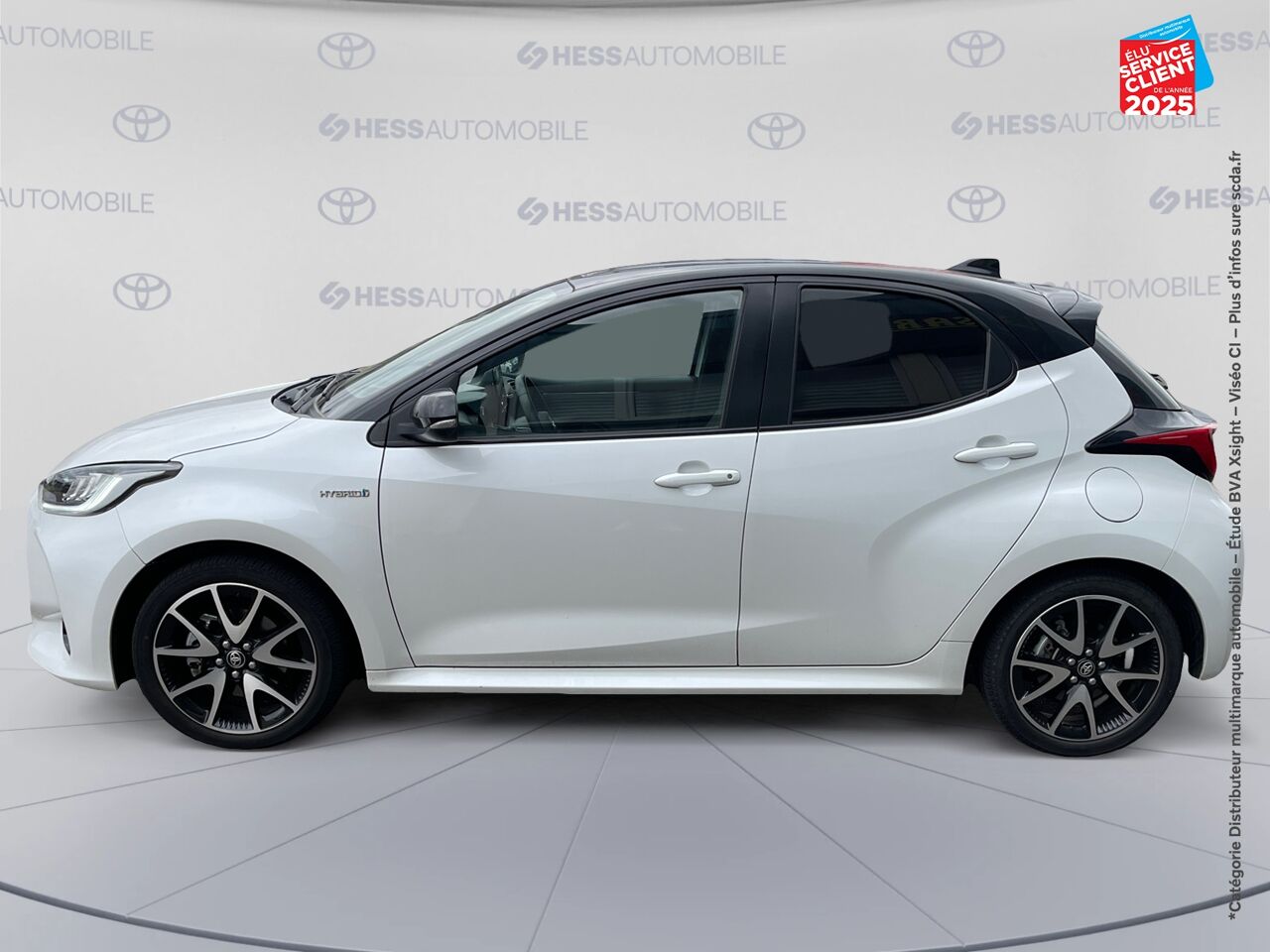Véhicule d'occasion TOYOTA YARIS 116H COLLECTION 5P chez Toyota Saint Dizier