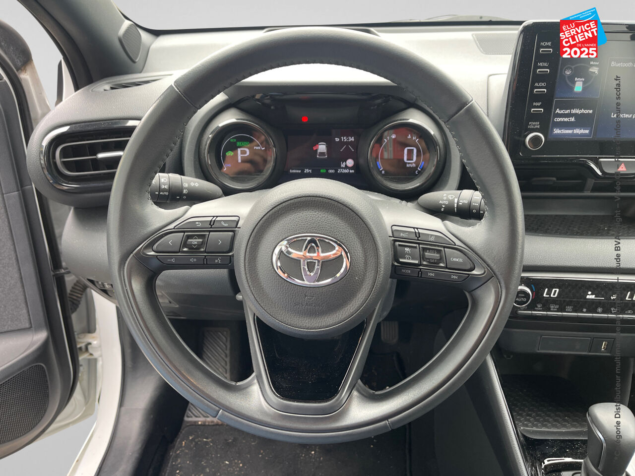 Véhicule d'occasion TOYOTA YARIS 116H COLLECTION 5P chez Toyota Saint Dizier