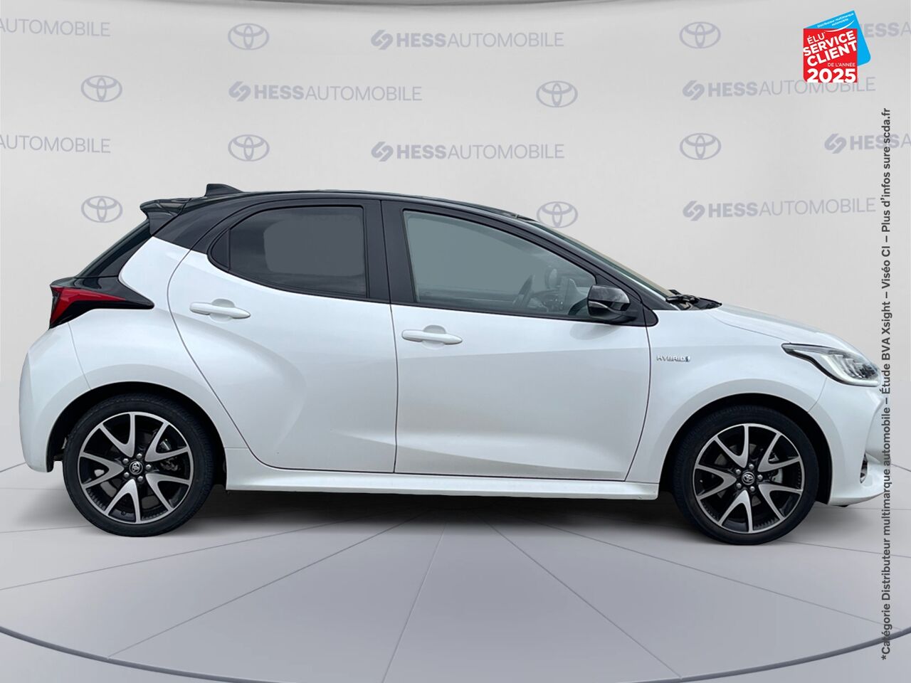 Véhicule d'occasion TOYOTA YARIS 116H COLLECTION 5P chez Toyota Saint Dizier