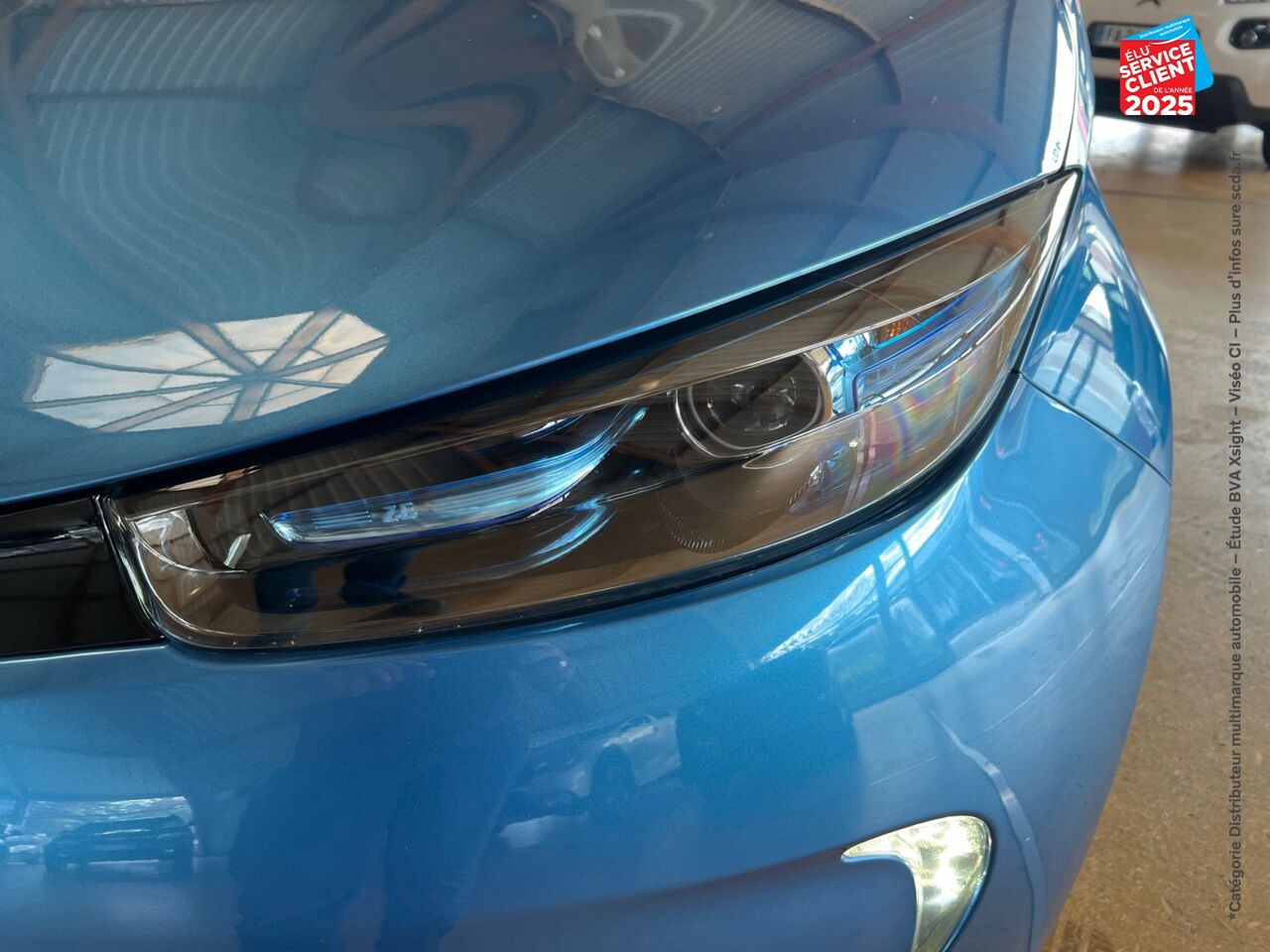 Véhicule d'occasion RENAULT ZOE ZEN CHARGE NORMALE R90 MY18 GPS chez Renault Saint-Louis
