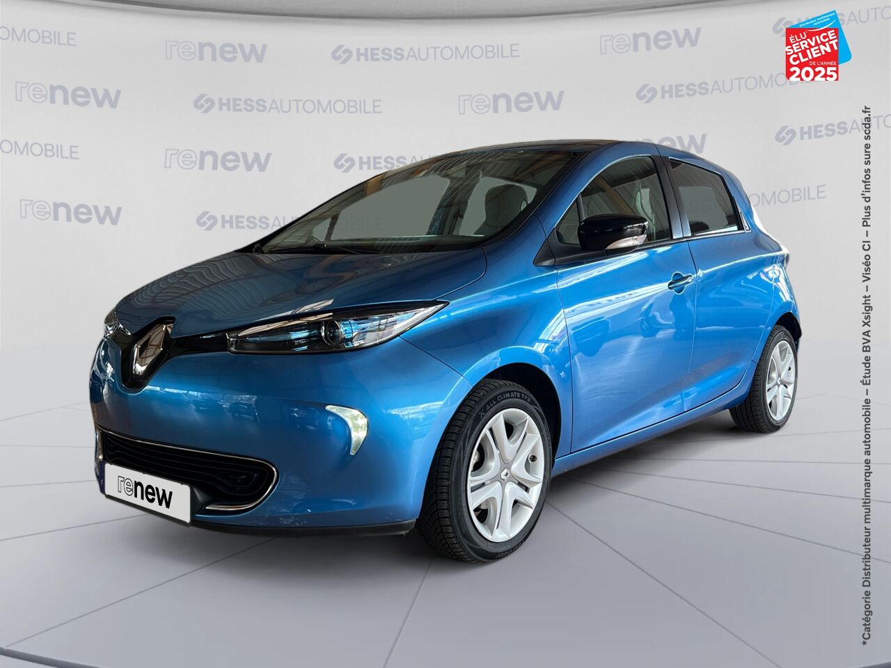 Véhicule d'occasion RENAULT ZOE ZEN CHARGE NORMALE R90 MY18 GPS chez Renault Saint-Louis