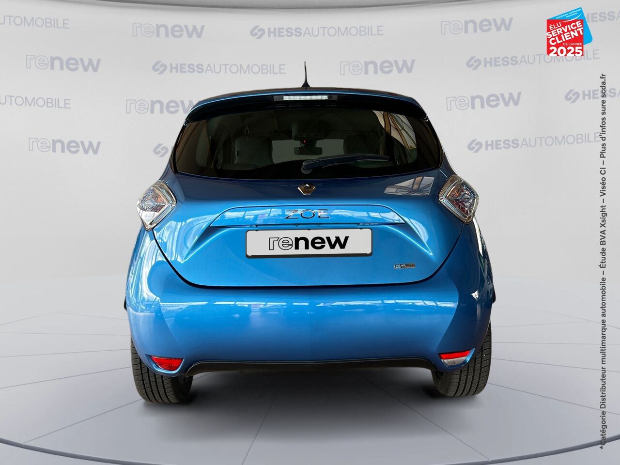 Véhicule d'occasion RENAULT ZOE ZEN CHARGE NORMALE R90 MY18 GPS chez Renault Saint-Louis