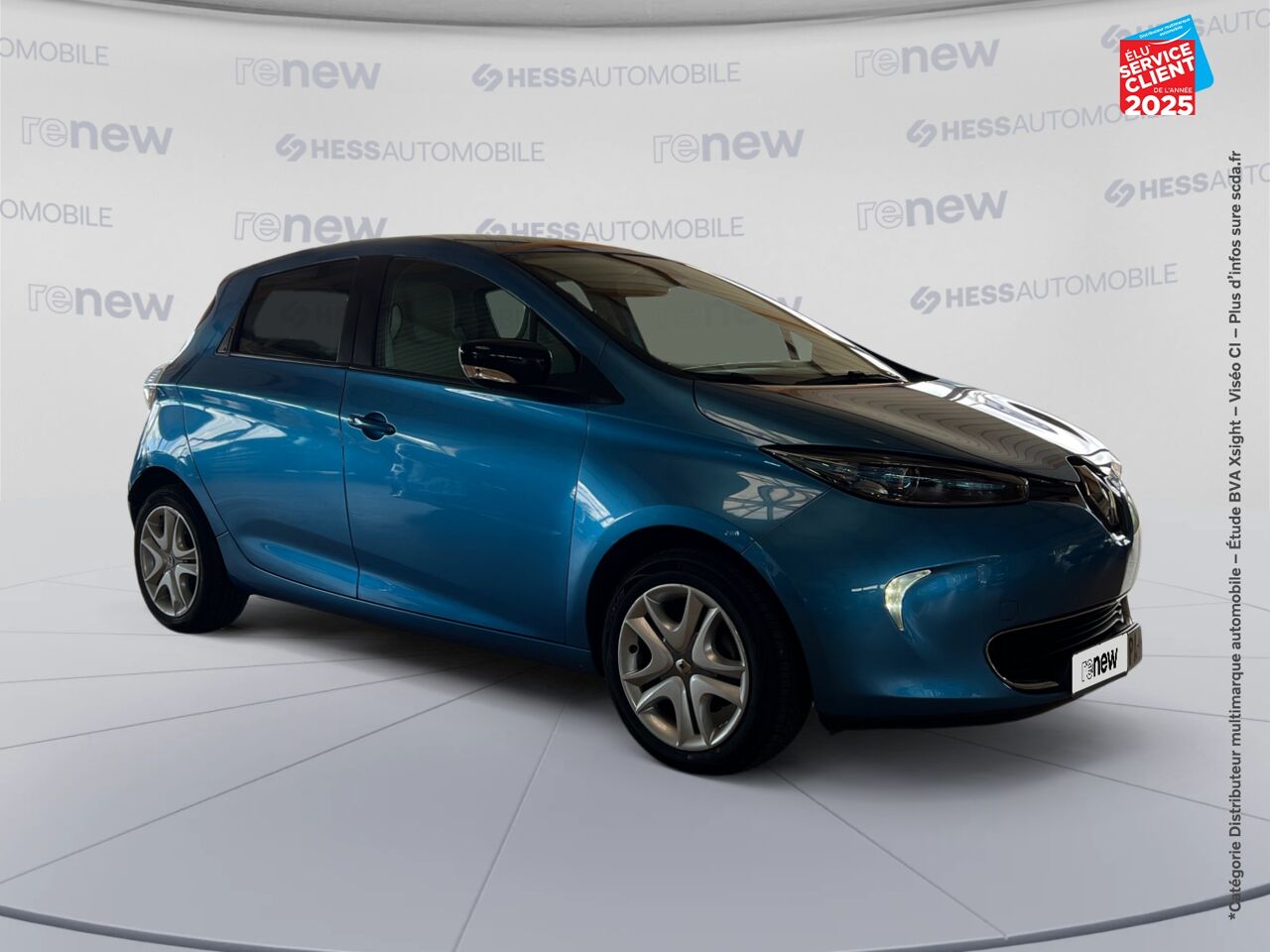 Véhicule d'occasion RENAULT ZOE ZEN CHARGE NORMALE R90 MY18 GPS chez Renault Saint-Louis