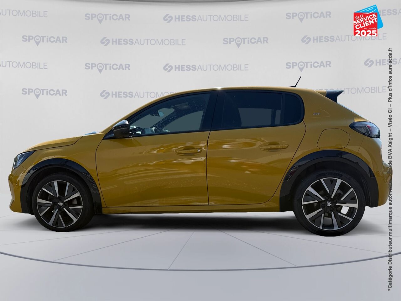 Véhicule d'occasion PEUGEOT 208 1.2 PURETECH 130CH S/S GT EAT8 TPANO GPS CAMERA CARPLAY chez Toyota Thionville