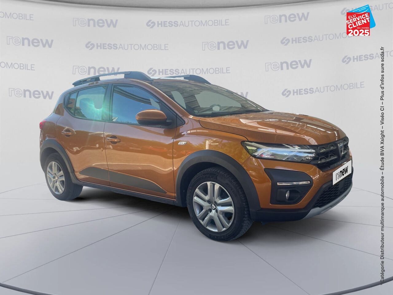 Véhicule d'occasion DACIA SANDERO 1.0 ECO-G 100CH STEPWAY CONFORT chez Toyota Bar le Duc