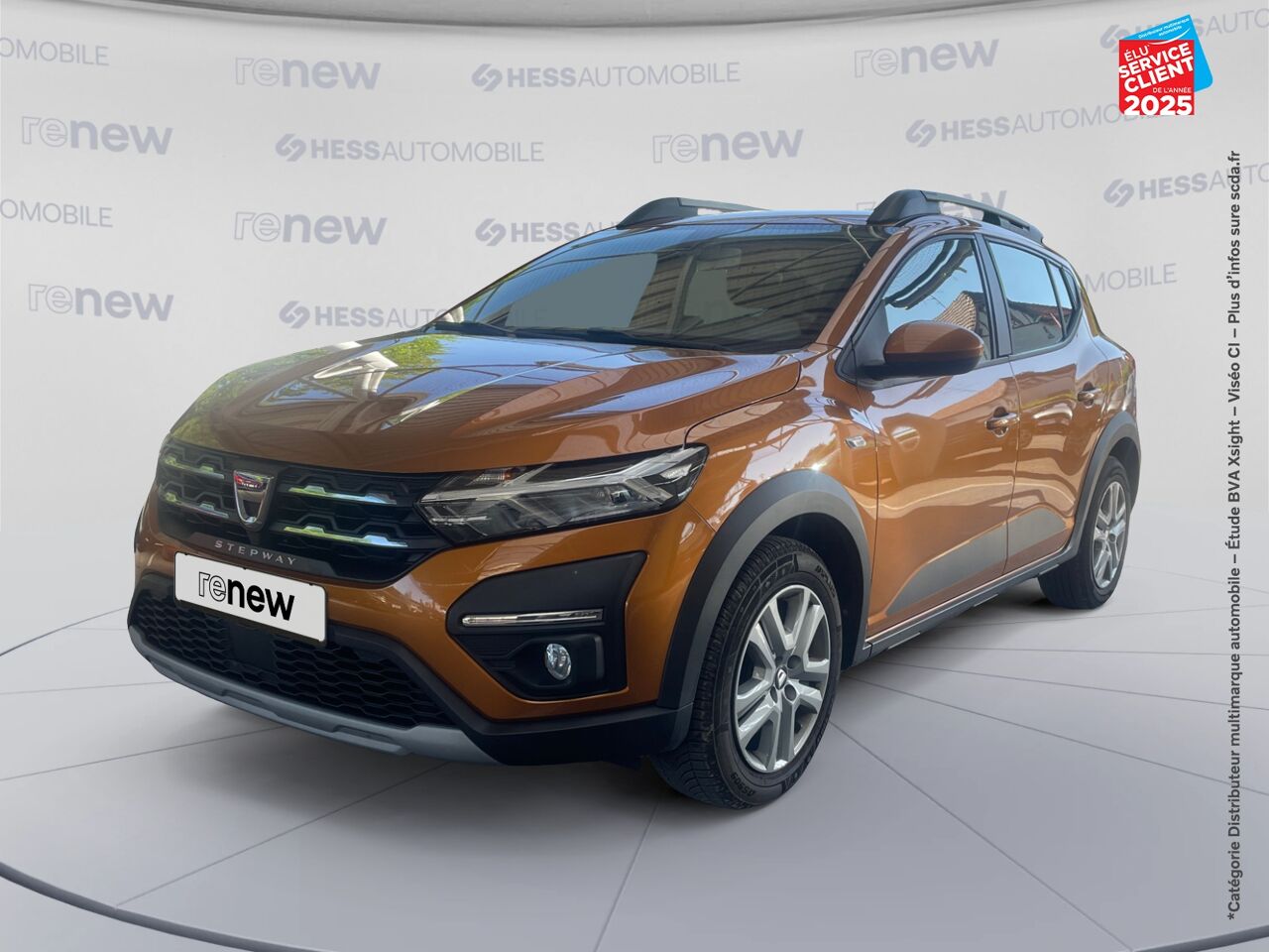 Véhicule d'occasion DACIA SANDERO 1.0 ECO-G 100CH STEPWAY CONFORT chez Toyota Bar le Duc