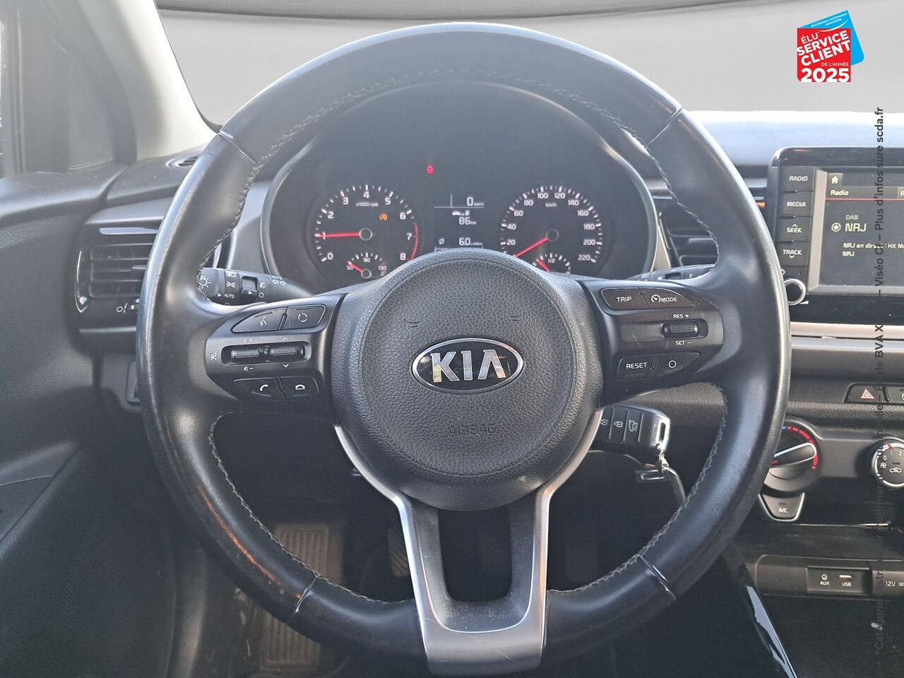 Véhicule d'occasion KIA RIO 1.0 T-GDI 100CH ISG DESIGN EURO6D-T CAMERA GPS chez Hyundai Reims