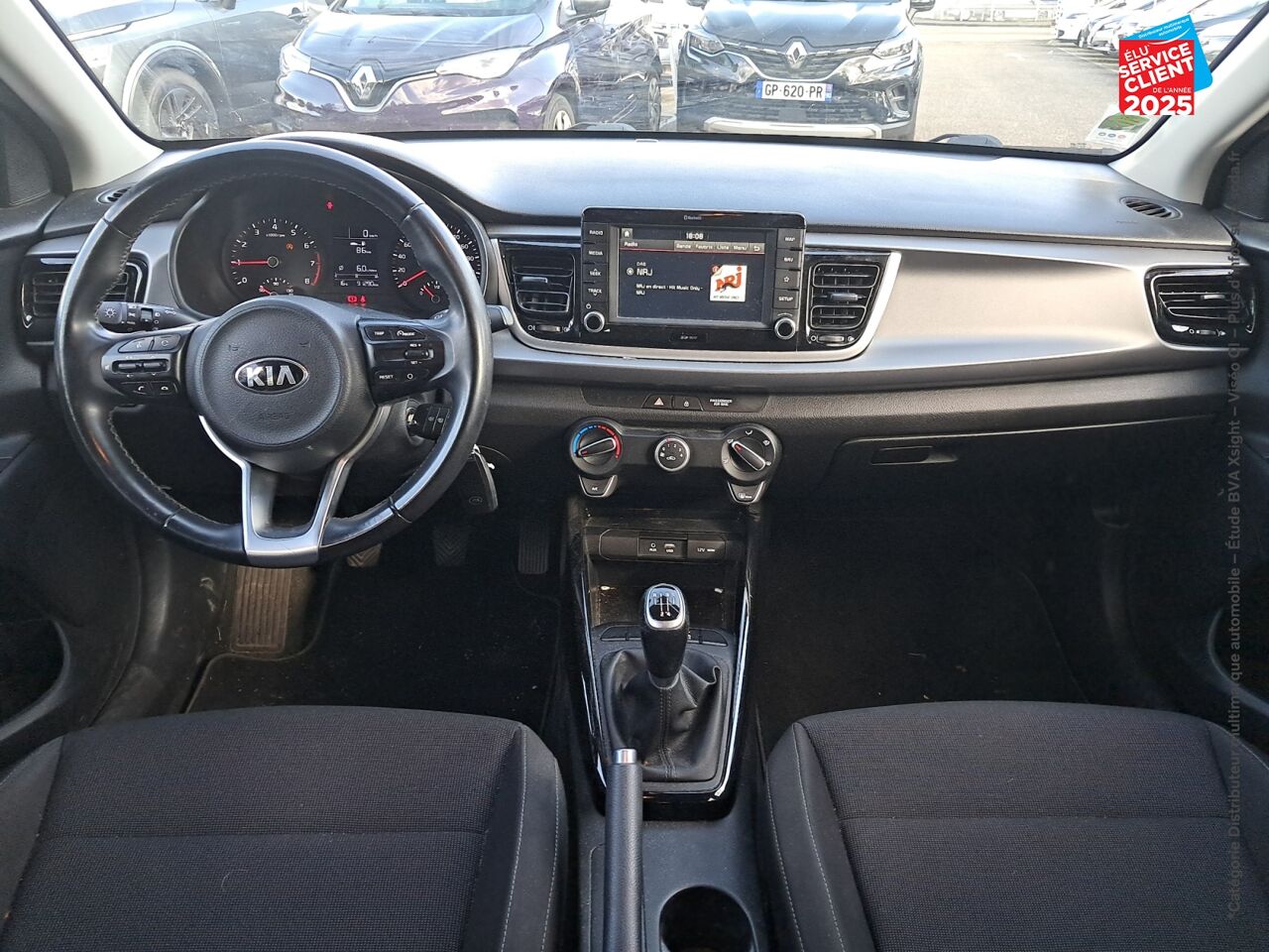 Véhicule d'occasion KIA RIO 1.0 T-GDI 100CH ISG DESIGN EURO6D-T CAMERA GPS chez Hyundai Reims