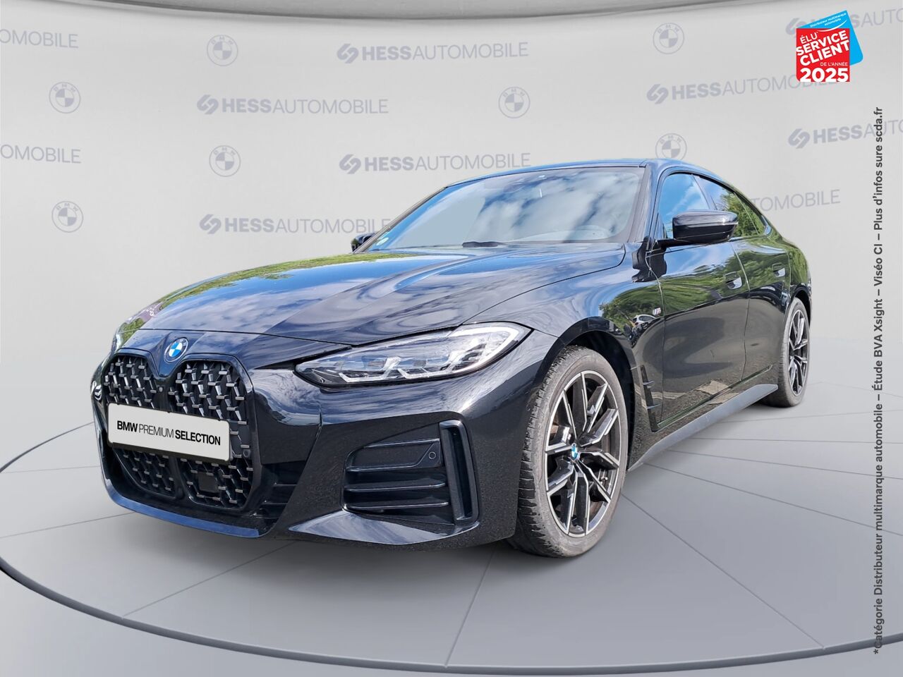 Véhicule d'occasion BMW SERIE 4 GRAN COUPE 420DA XDRIVE 190CH M SPORT CAMERA GPS SIEGE CHAUF chez Opel Bar le Duc