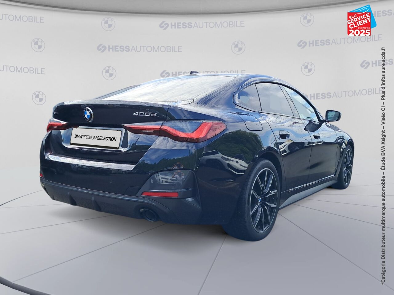 Véhicule d'occasion BMW SERIE 4 GRAN COUPE 420DA XDRIVE 190CH M SPORT CAMERA GPS SIEGE CHAUF chez Opel Bar le Duc