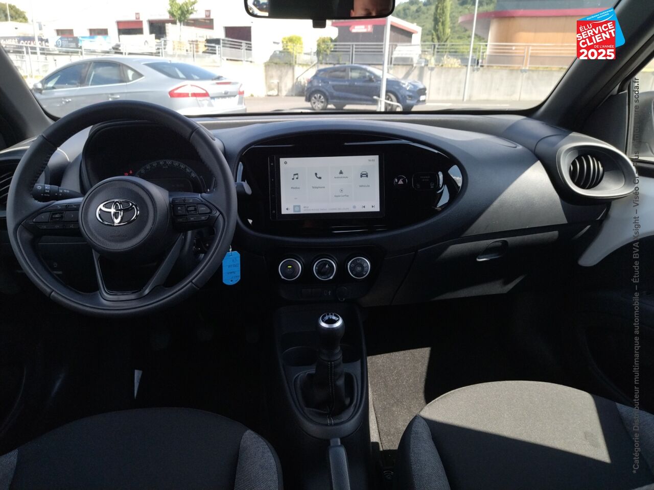 Véhicule d'occasion TOYOTA AYGO X 1.0 VVT-I 72CH DYNAMIC MY24 chez Toyota Forbach