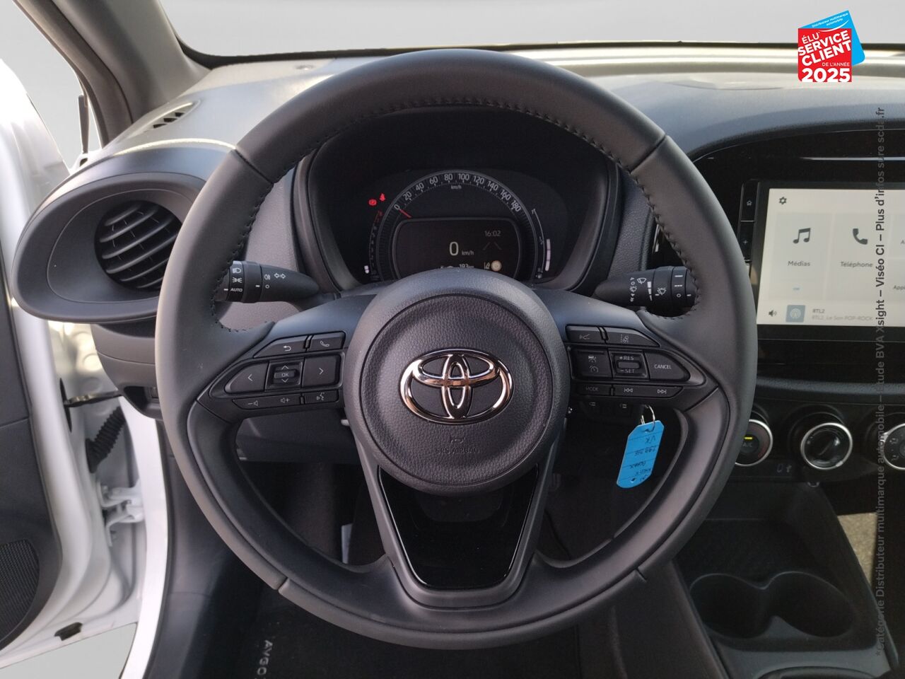 Véhicule d'occasion TOYOTA AYGO X 1.0 VVT-I 72CH DYNAMIC MY24 chez Toyota Forbach