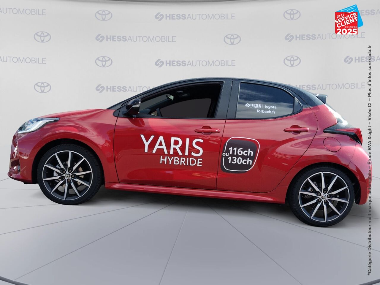Véhicule neuf TOYOTA YARIS 130H GR SPORT 5P MY25 chez Toyota Forbach