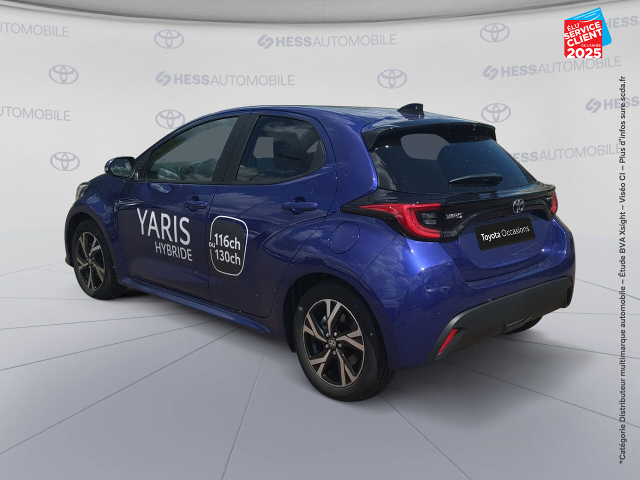 Véhicule d'occasion TOYOTA YARIS 116H DESIGN 5P MY25 chez Toyota Saint Dizier