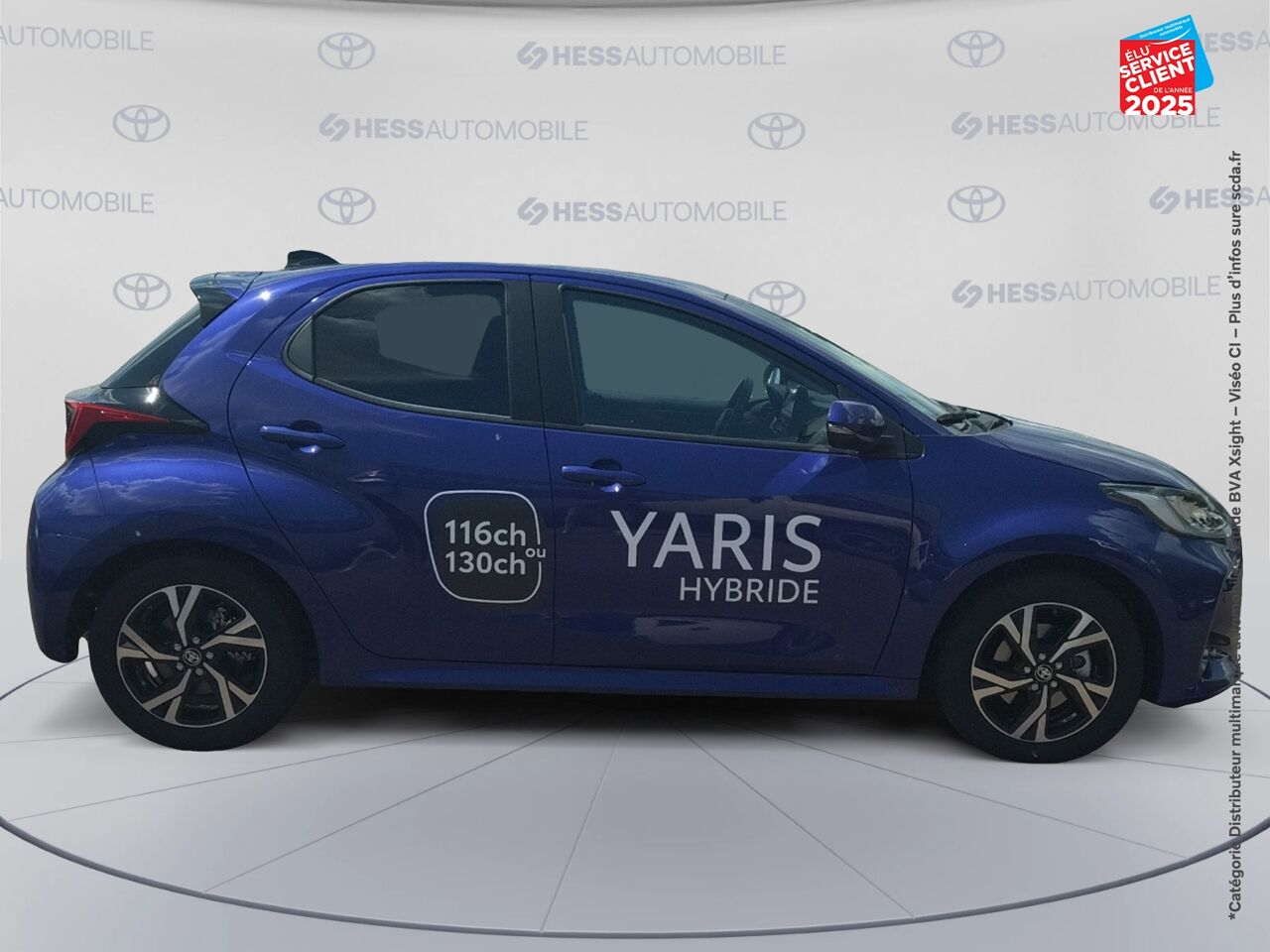 Véhicule d'occasion TOYOTA YARIS 116H DESIGN 5P MY25 chez Toyota Saint Dizier