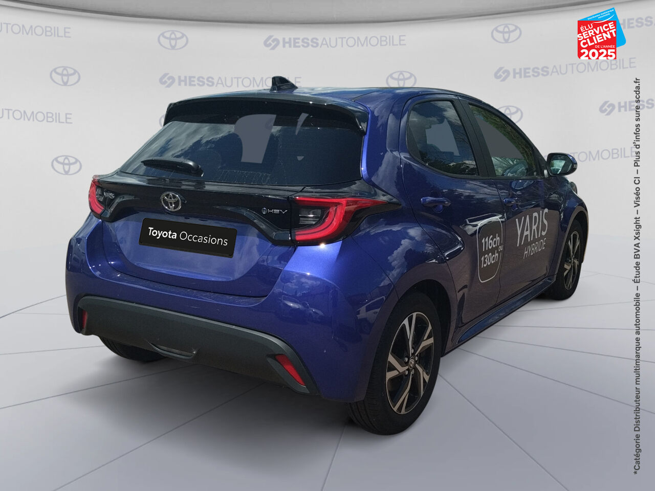 Véhicule d'occasion TOYOTA YARIS 116H DESIGN 5P MY25 chez Toyota Saint Dizier