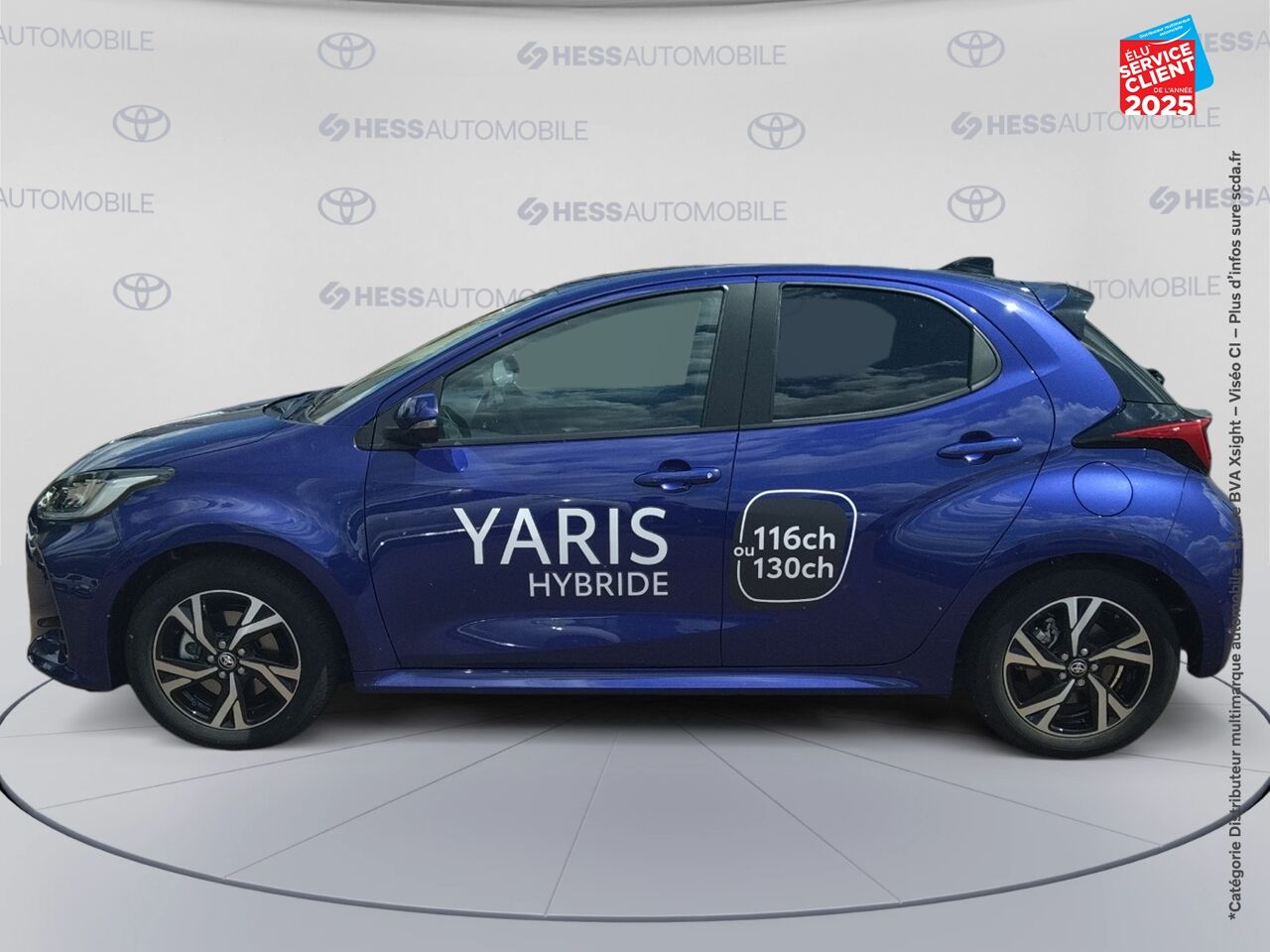 Véhicule d'occasion TOYOTA YARIS 116H DESIGN 5P MY25 chez Toyota Saint Dizier